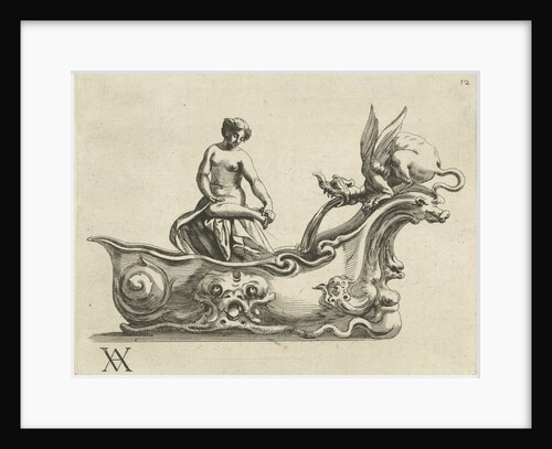 Come with woman and dragon by Christiaen van Vianen