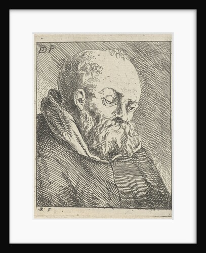 Portrait of a monk by Jan Lauwryn Krafft I