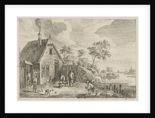 Farmers play bocce by Jan Lauwryn Krafft I