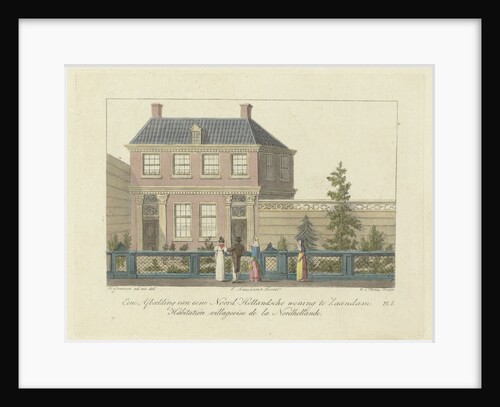 View of a home Zaanse by Evert Maaskamp