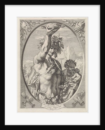 Bacchus by Jan Saenredam