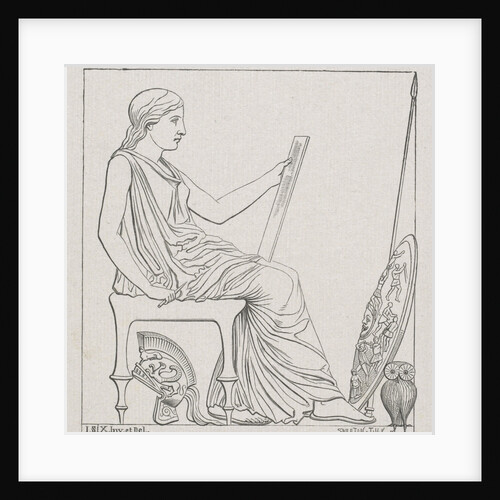 Vignette with Minerva by Smeeton Tilly