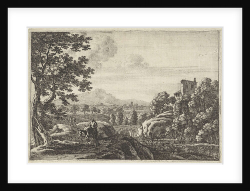 Donkey Tracker on a path by Herman van Swanevelt