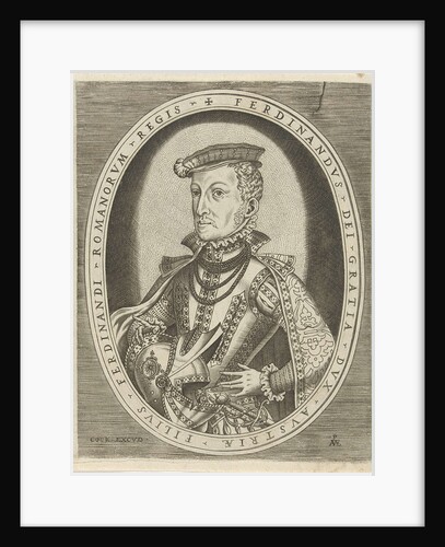 Portrait of Ferdinand II of Tyrol by Hieronymus Cock