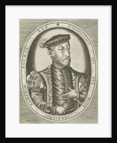 Portrait of Emperor Maximilian II by Hieronymus Cock