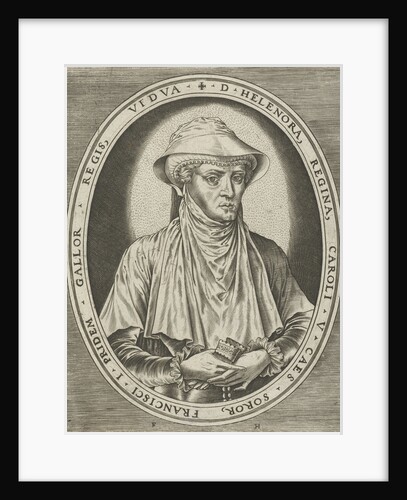 Portrait of Eleanor of Habsburg by Hieronymus Cock