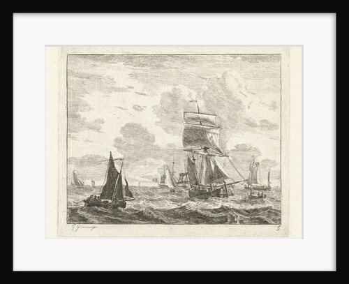 Sailing on troubled water by Gerrit Groenewegen