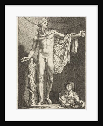 Apollo Belvedere by Hendrick Goltzius