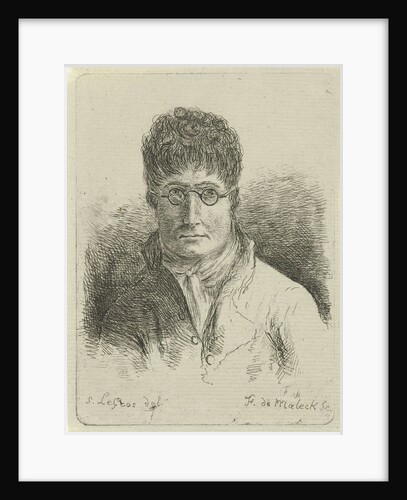 Portrait of an unknown man by François de Maleck