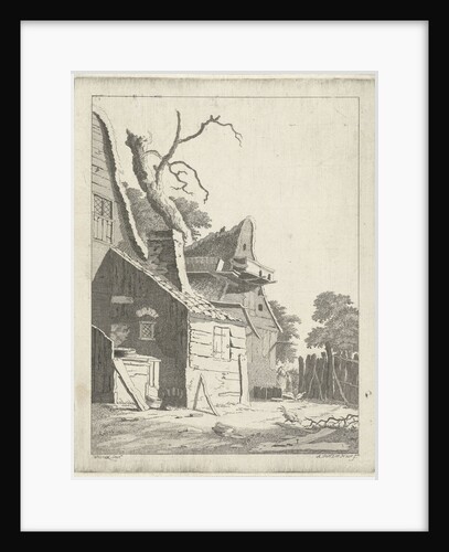 Farmer in a farmhouse by Anthonij van der Haer