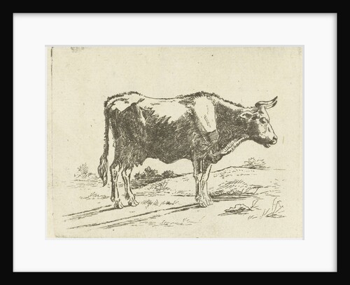 Standing cow by Jan Dasveldt