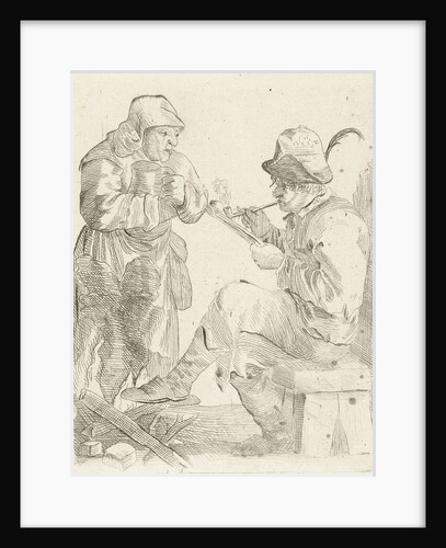 Smoking Man by Adalbertus Engelsmet