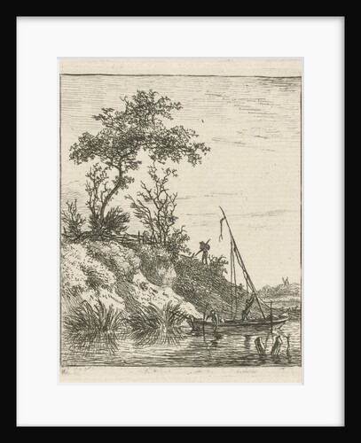 put up the mast by Hermanus Fock