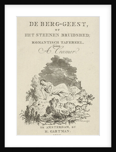 Title Page for The mountain spirit or the stone bridal bed by Amsterdam