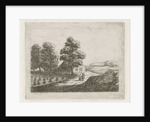 Hilly landscape by David van der Kellen II