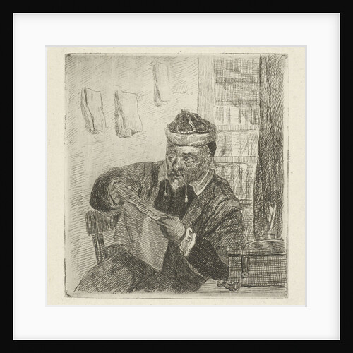 Reading man by Pieter Christoffel Wonder