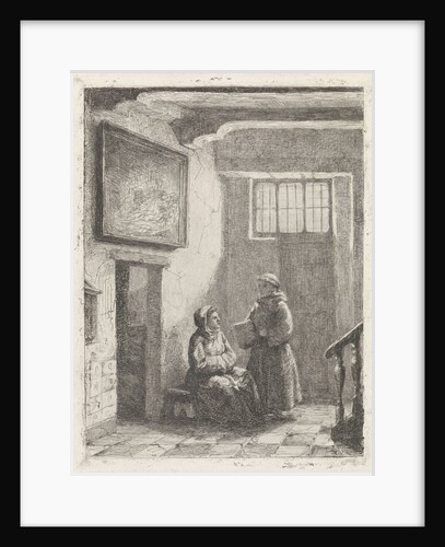 Sitting and standing monk by David van der Kellen III