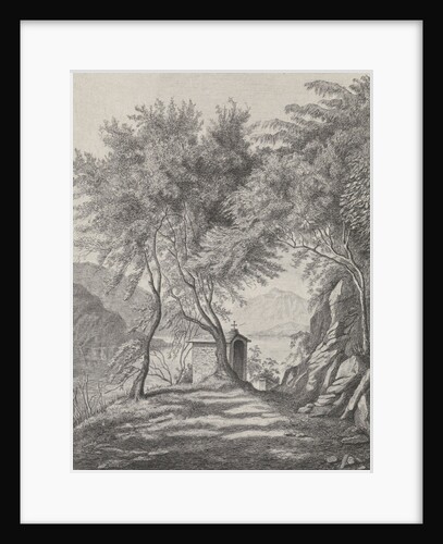 View of Lake Como by Karoly Lajos Libay