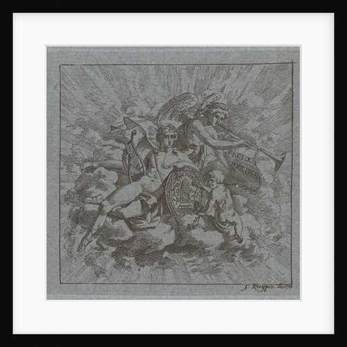 Allegorical composition by Felix Meritis by Jacques Kuyper