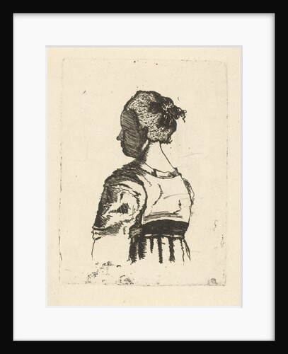 Bust of a woman by Gerrit Lamberts