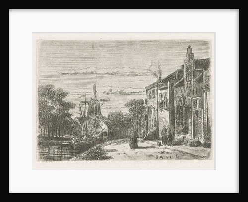 Cityscape by Jan van Lokhorst