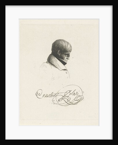 Portrait of Constant Polari by Jean Zacherie Mazel