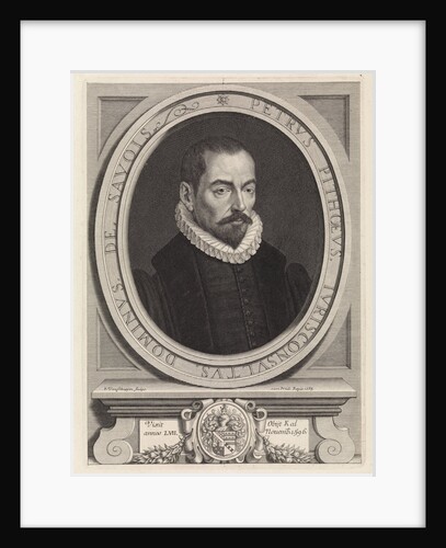 Portrait of the lawyer Pierre Pithou by Pieter van Schuppen