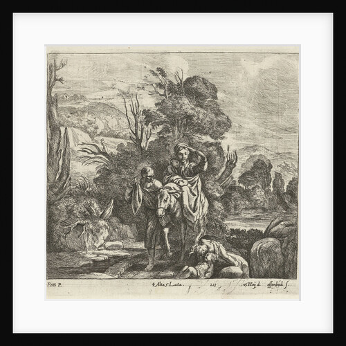 Flight into Egypt by Jan van Ossenbeeck