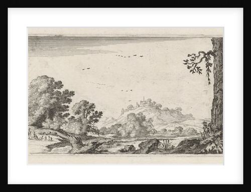 River landscape by Gillis van Scheyndel I