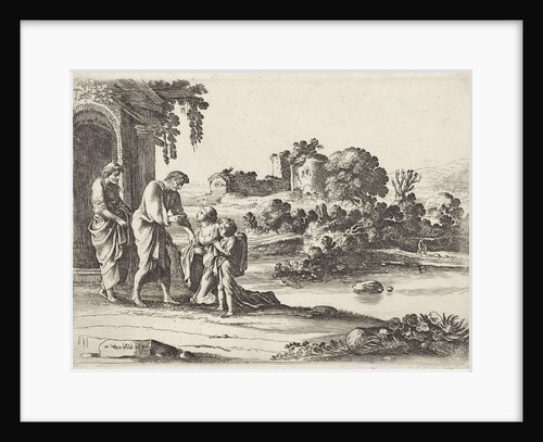 The repudiation of Hagar by Abraham van Waesberge I