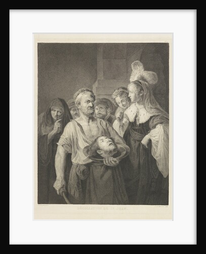 Salome receives the head of John the Baptist by Rembrandt Harmensz. van Rijn