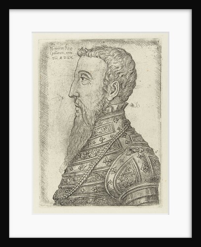 Portrait of Henry II by Jan Cornelisz Vermeyen