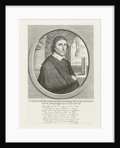 Portrait of Isaac Saaly by Rochus Hofferus