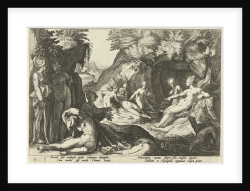 Diana discovers the pregnancy of Callisto by Franco Estius