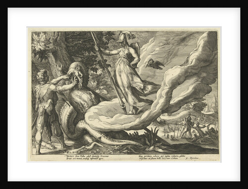 Cadmus sowing the teeth of the dragon by G. Rijckius