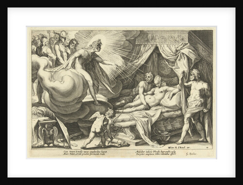 Venus and Mars surprised by Apollo by Robert de Baudous