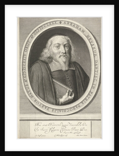 Portrait of Abraham Heyse by Johann Petrus Titius