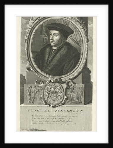 Portrait of Oliver Cromwell by Nicolas Pitau II