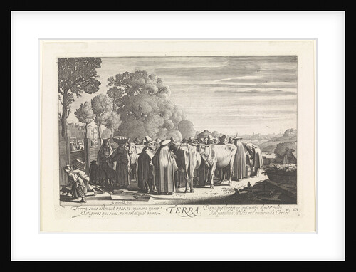 Earth (Terra) by Jan van de Velde II