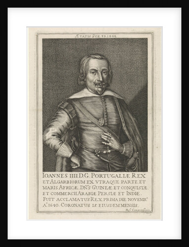 Portrait of John IV, King of Portugal by Hendrick Hondius I