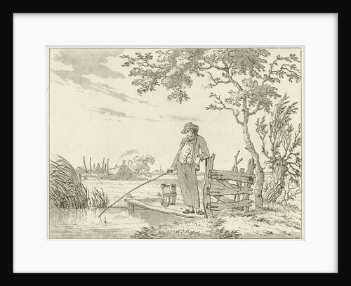 Fisher on deck by Hermanus Fock