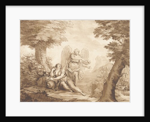 Hagar in the desert by Jurriaan Cootwijck