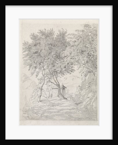 View of Lake Como by Karoly Lajos Libay