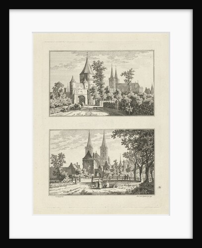 Scissors Gate and Meerenpoort in Xanten by Anonymous