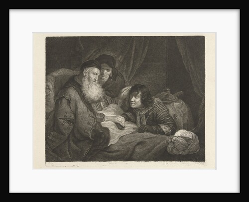 Isaac blesses Jacob by Govert Flinck