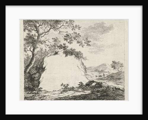 Title print for a series with the twelve months by Johannes Janson