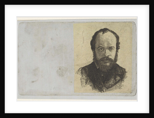 Portrait of Jan Weissenbruch by Frederik Hendrik Weissenbruch