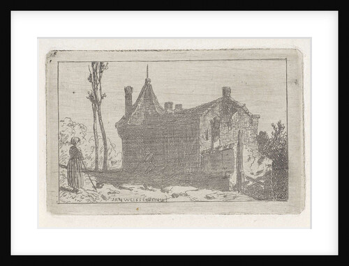 Farm in Culemborg by Jan Weissenbruch