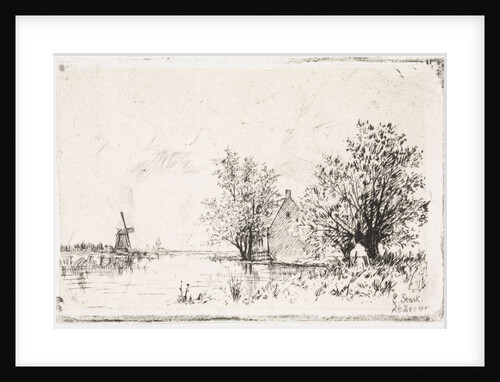 View of the Amstel by Elias Stark