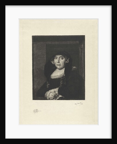 Portrait of an old woman, known as Bayken van Bracht by Govert Flinck